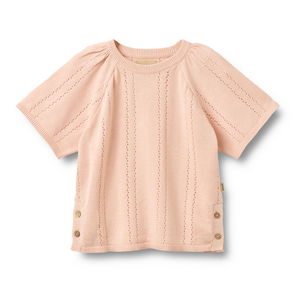 Wheat -  Knit Pullover S/S Vilna Powder|197182