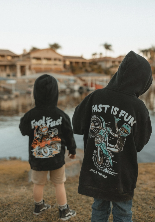 Little Trouble - Fast Is Fun Hoodie|178691