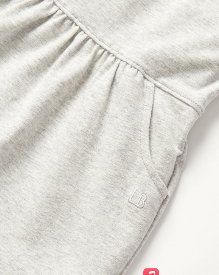 Little Bipsy - Jersey Tank Dress - Light Heather Grey|142527
