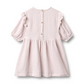 Wheat - Dress 3/4 Sleeve Gro purple light flowers|197170