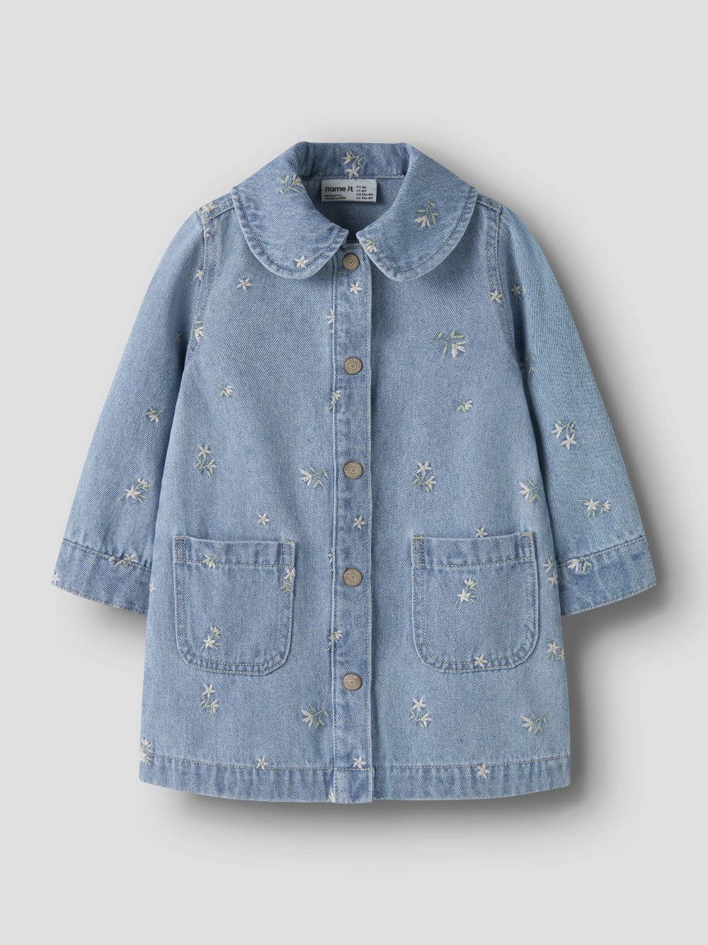 Name It - Collar Jean Dress|225618