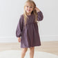 Mila & Co - Long Sleeve Jersey Dress | Elderberry|112444