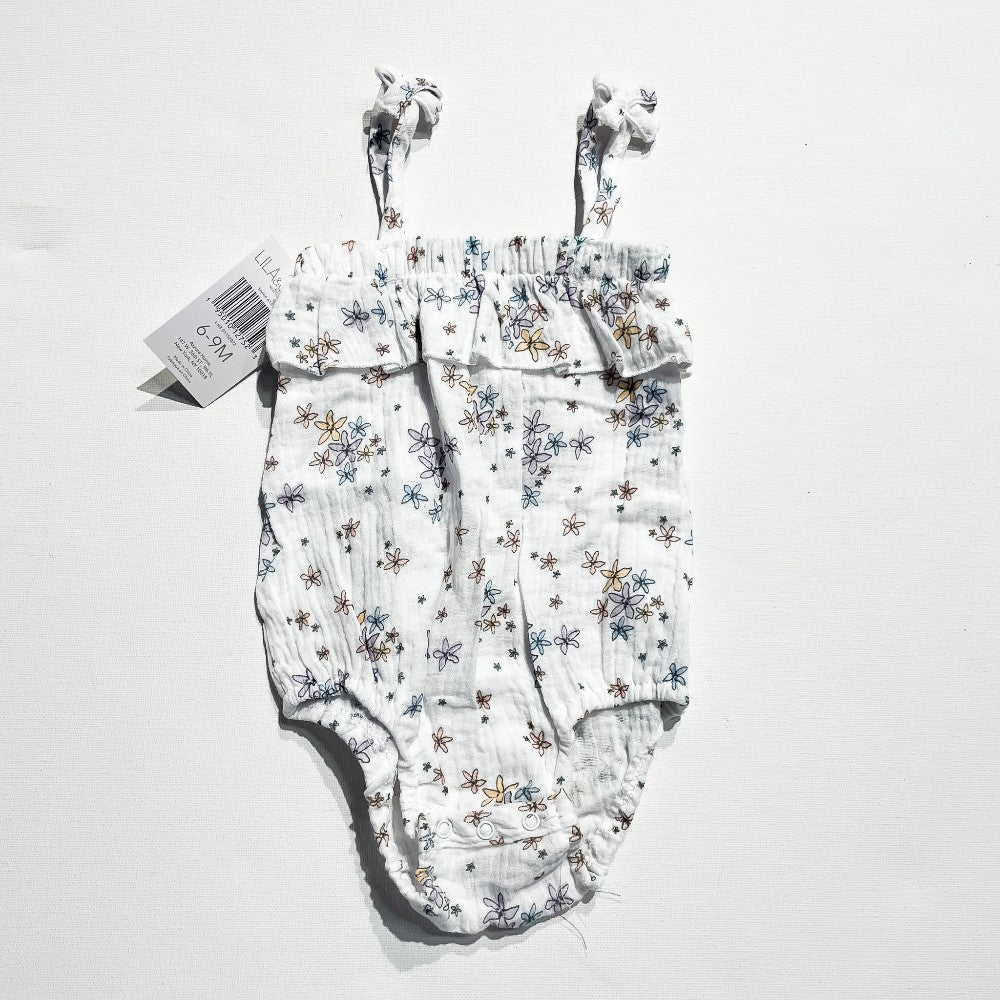 Lila & Jack Romper 6-9M|218018
