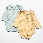 Rabbit + Bear Onesie Set 0-3M|188462