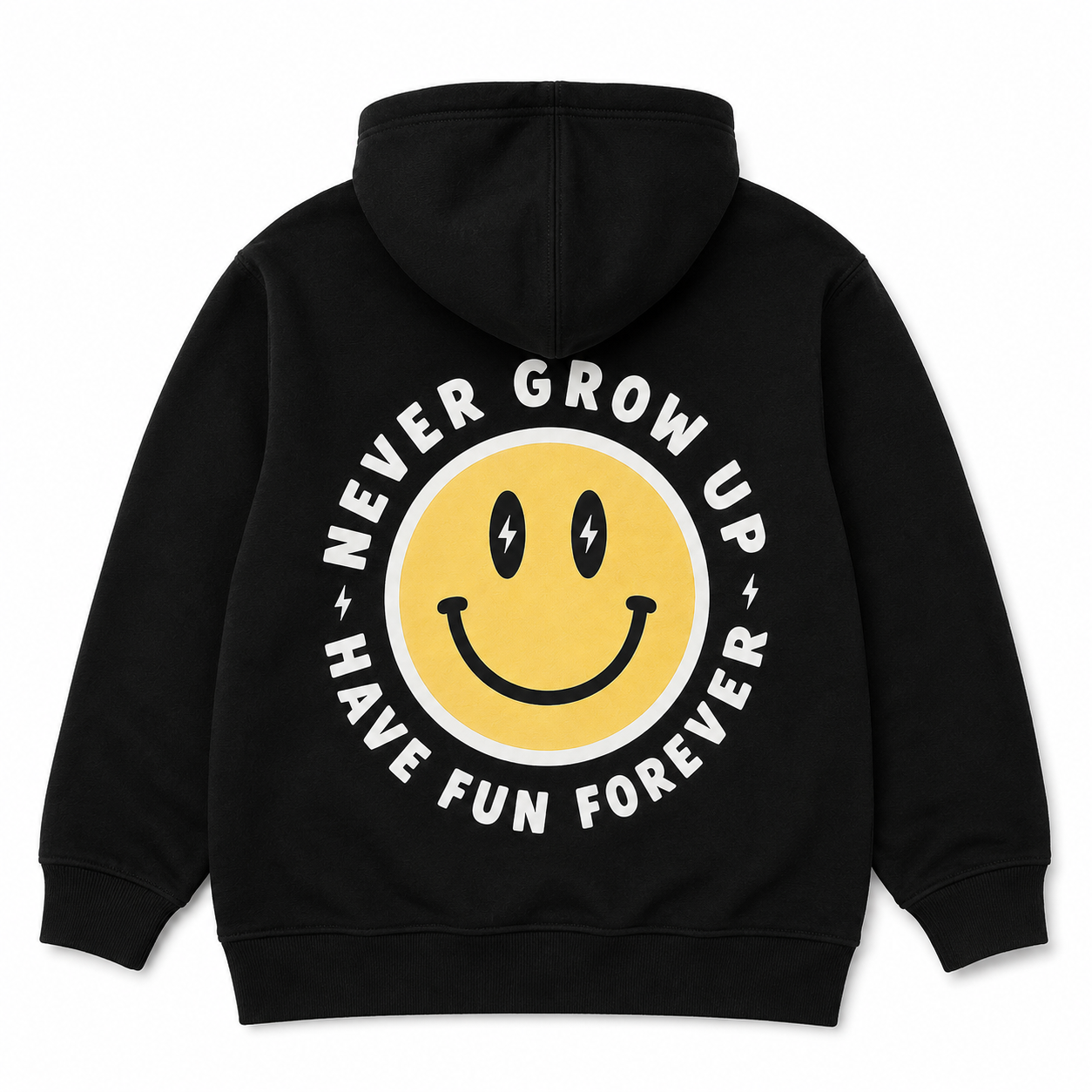 Little Trouble -  Never Grow Up Hoodie Yellow