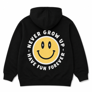 Little Trouble -  Never Grow Up Hoodie Yellow