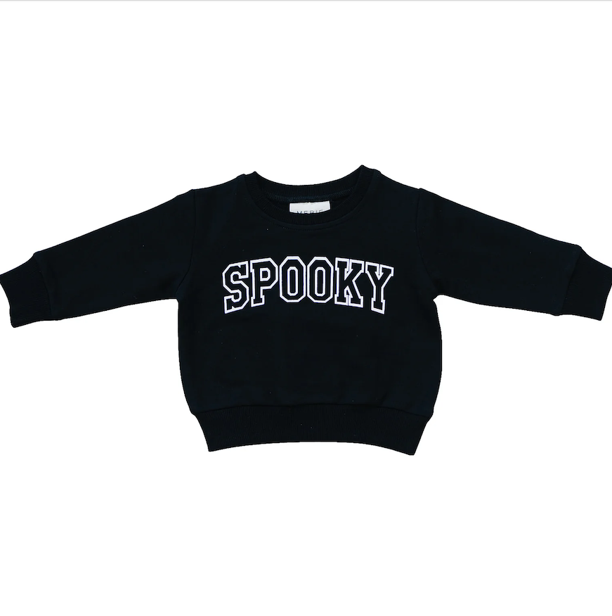 Mebie Baby - Spooky French Terry Crew Neck|109163