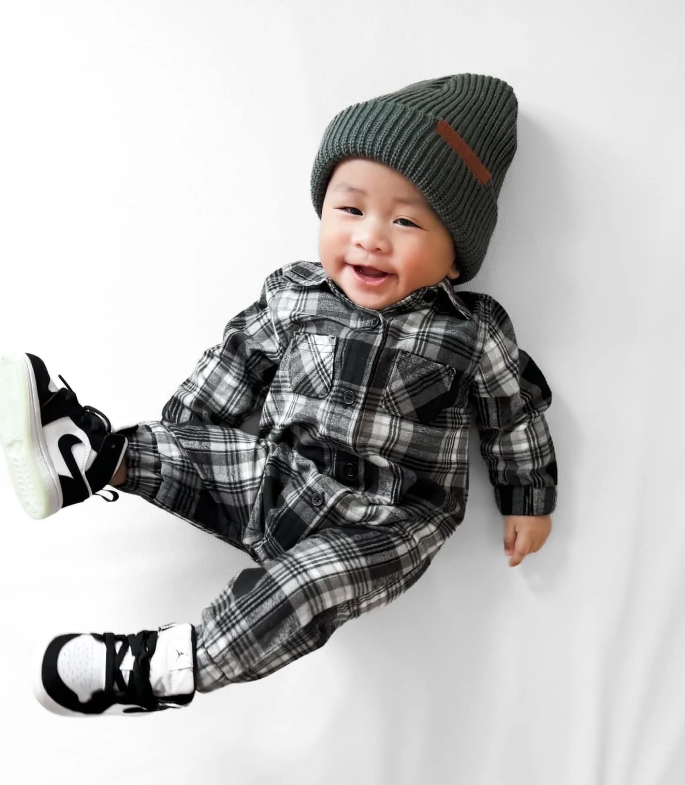 Little Bipsy - Flannel Romper|114173