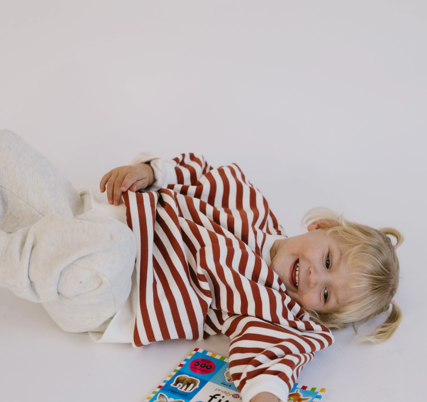 Roobear - Holiday Striped Crewnecks Red|173391