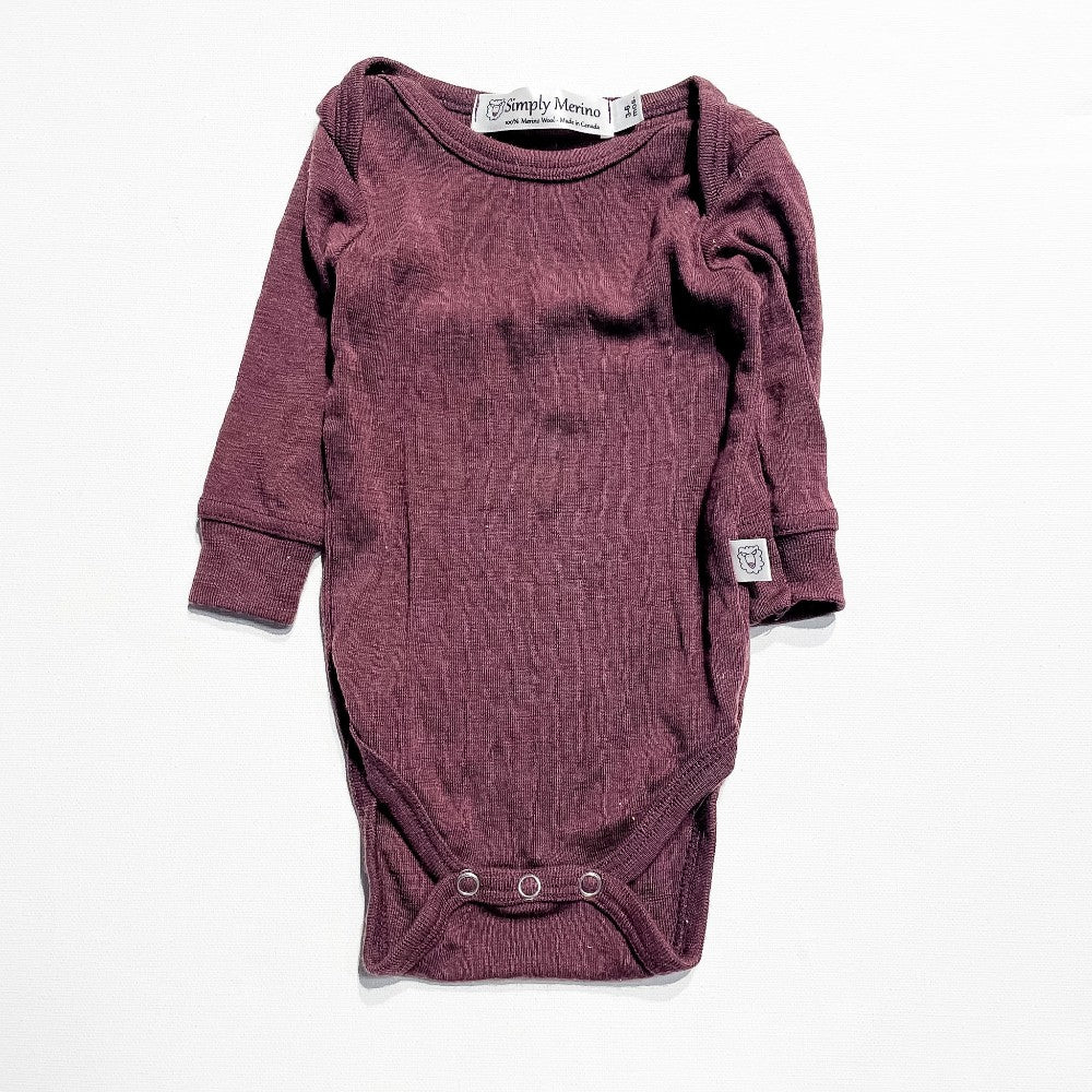 Simply Merino Onesie 3-6M|221097