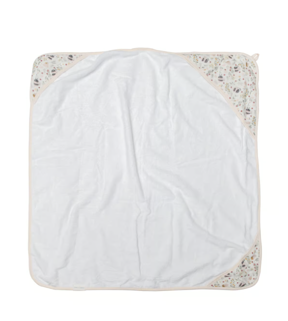 Loulou Lollipop - Muslin Hooded Towel Set - Bumble Bees|136270