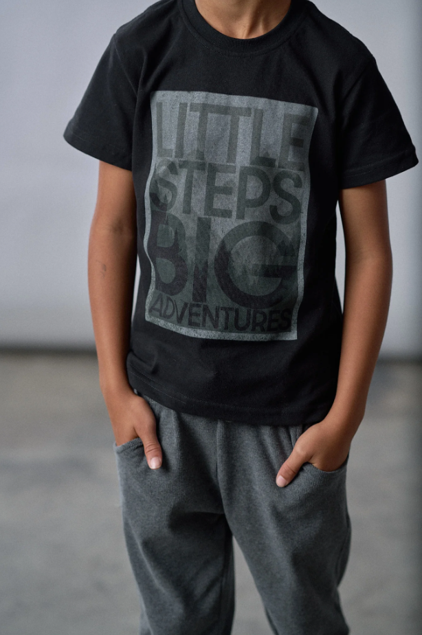 Little Bipsy - Little Steps, Big Adventures Tee|110377