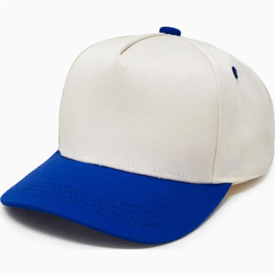 Two Tone Cap - Royal Blue/Beige|205891