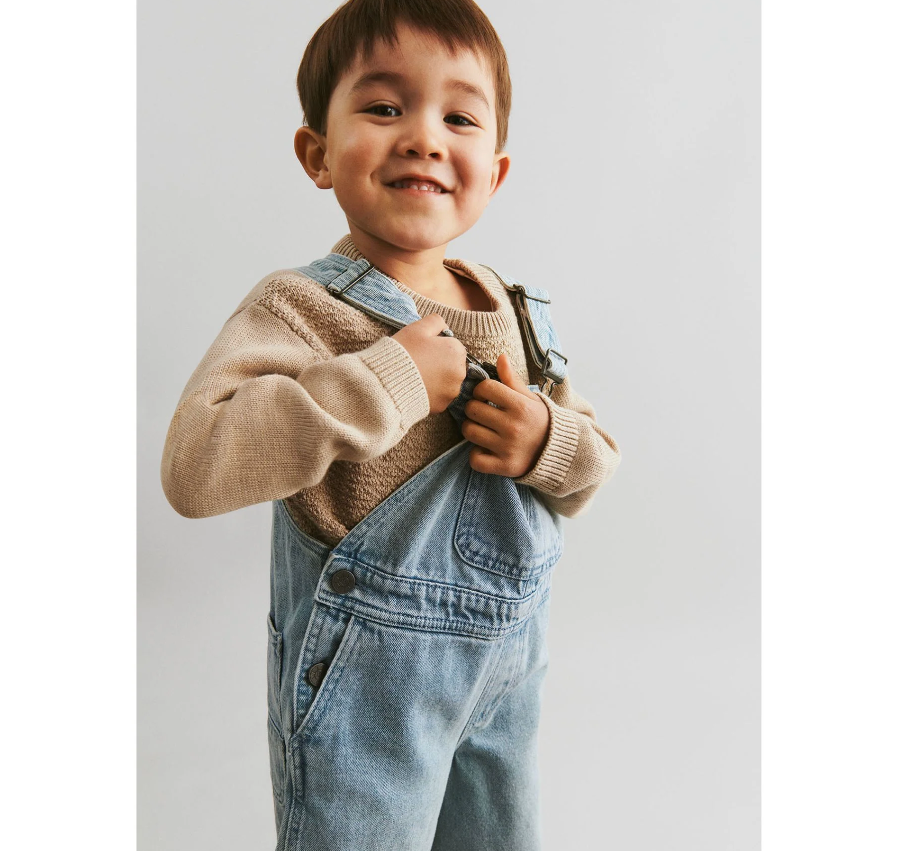 Wheat - Overall Marley light blue|164420