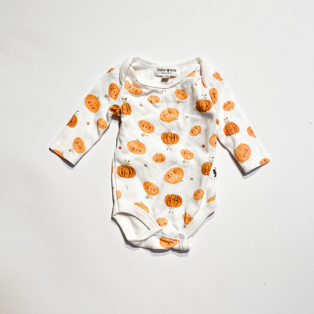 Rabbit + Bear Onesie 0-3M|189405