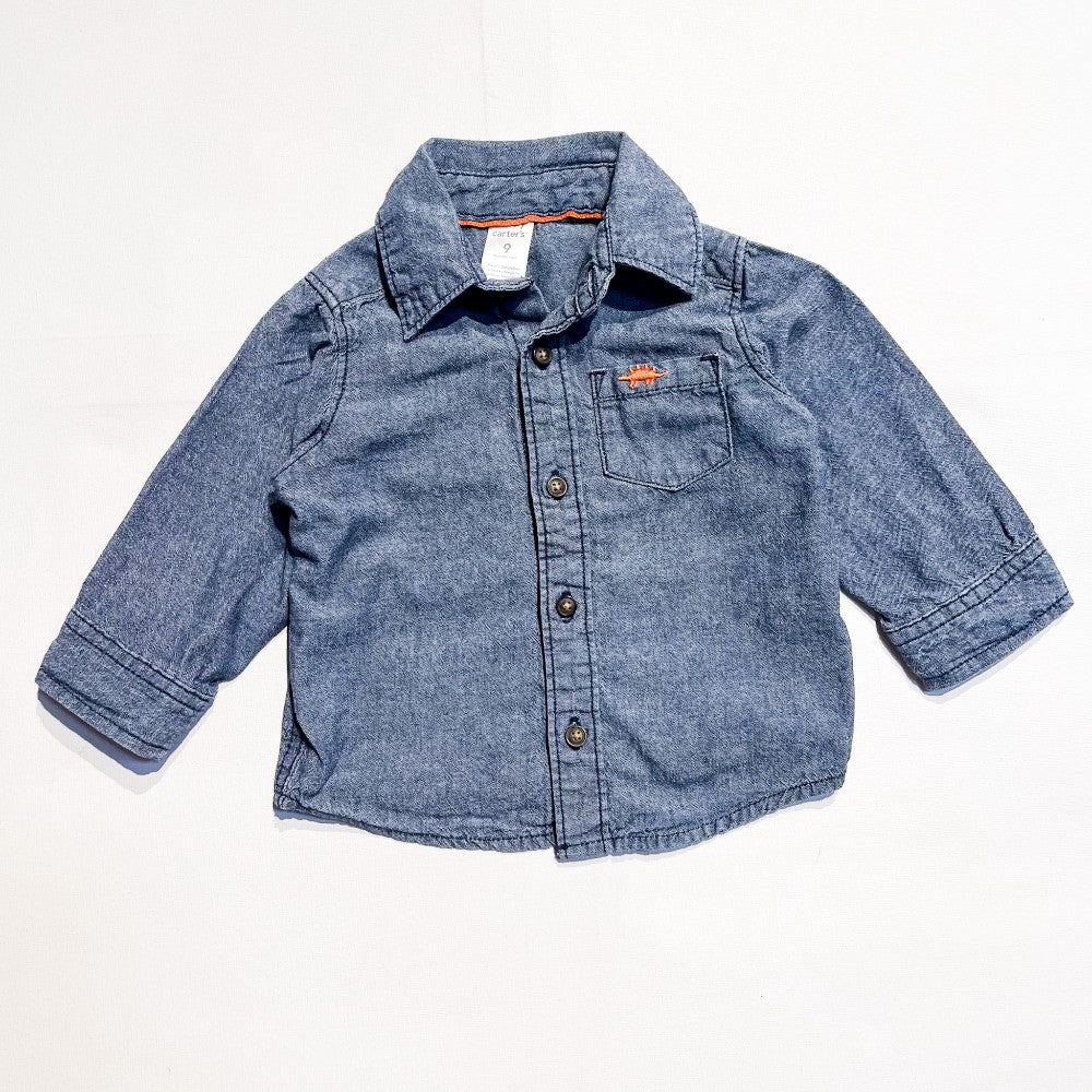 Carters Button Up Shirt 9M|138278