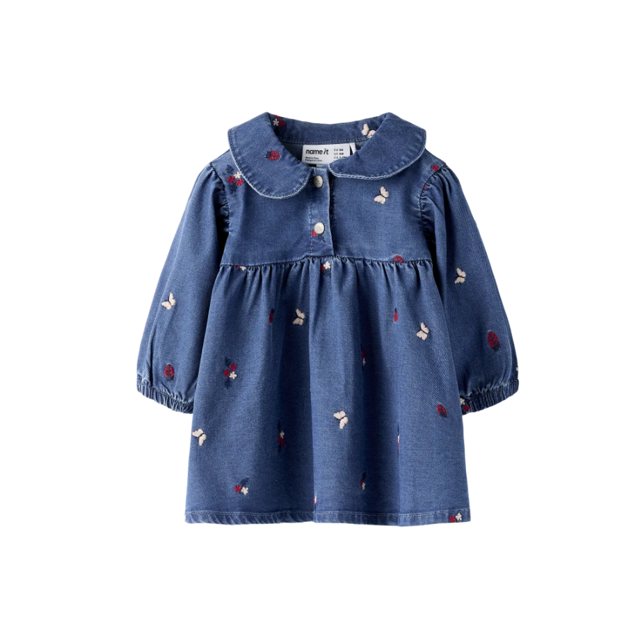 Name It - Butterfly Collar Dress|216227