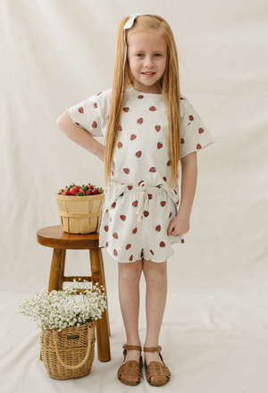 Mebie Baby - Strawberry Short Set|185376
