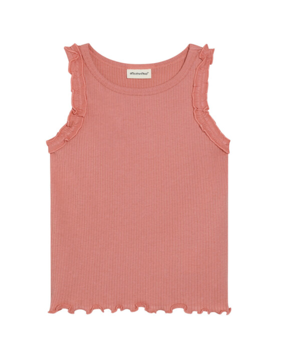 Minymo - Rosette Ruffle Tank|200716