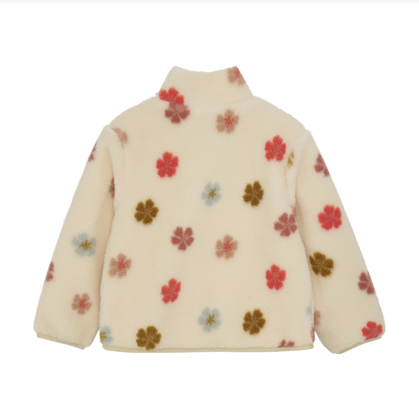 Minymo - Teddy Jacket Floral With Lining|157845