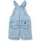 Wheat - Overall Shorts Lykke Light Blue|191223