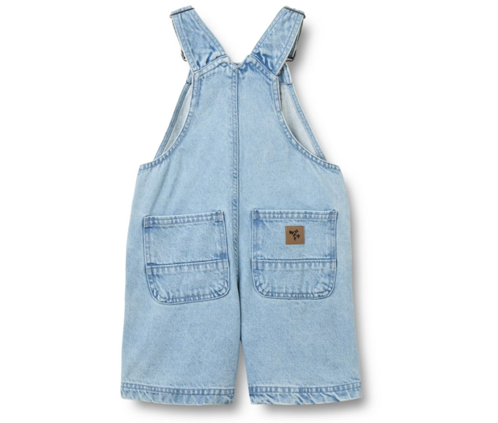 Wheat - Overall Shorts Lykke Light Blue|191223