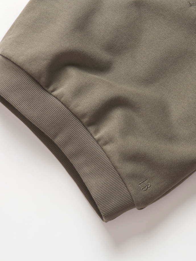 Little Bipsy Elevated Crewneck - Army Green|116128