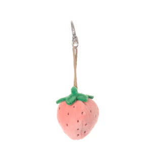 Bukowski - Strawberry Bag Charm - Pink|162563