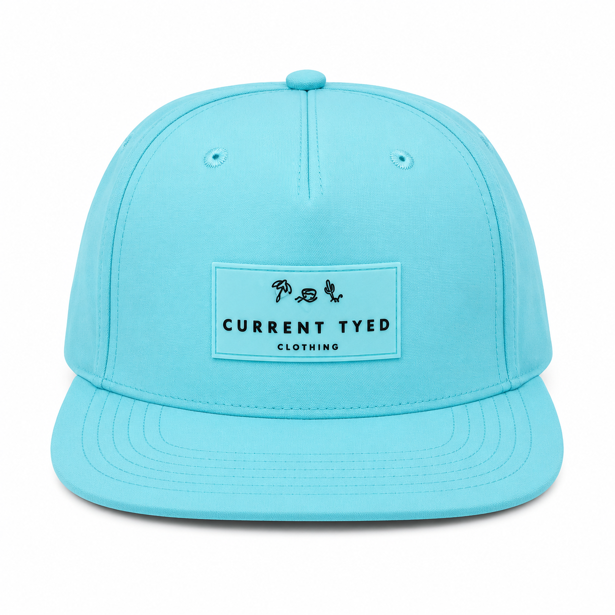 Current Tyed - Waterproof Snapback - Blue Curaco