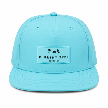 Current Tyed - Waterproof Snapback - Blue Curaco