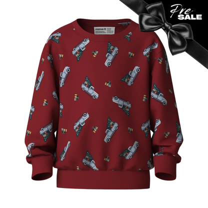 Pre- Sale: Name It - Christmas Trucks Sweater 0636