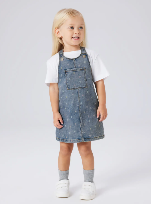 Name It - Denim Flower Dress|209578