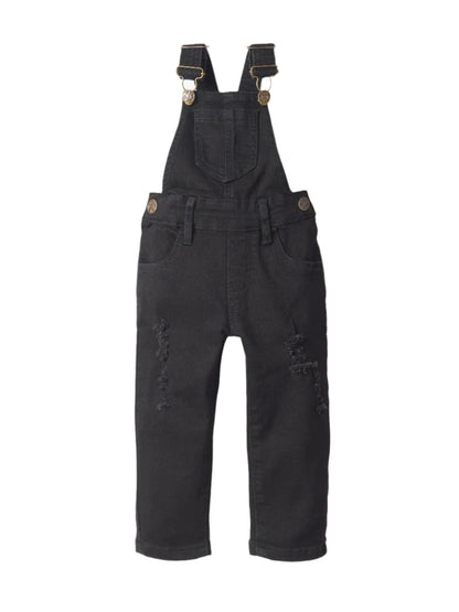 Little Bipsy - Denim Overall - Black Wash|109255