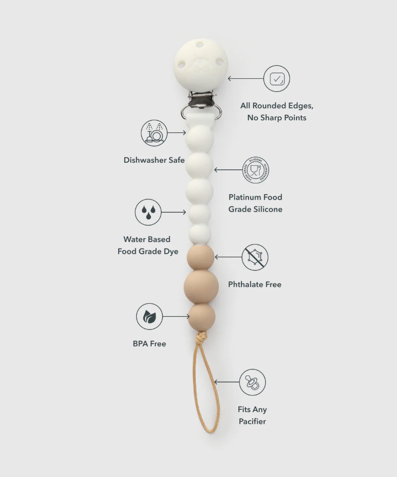 Loulou Lollipop - Pacifier Clip - OneC|212311