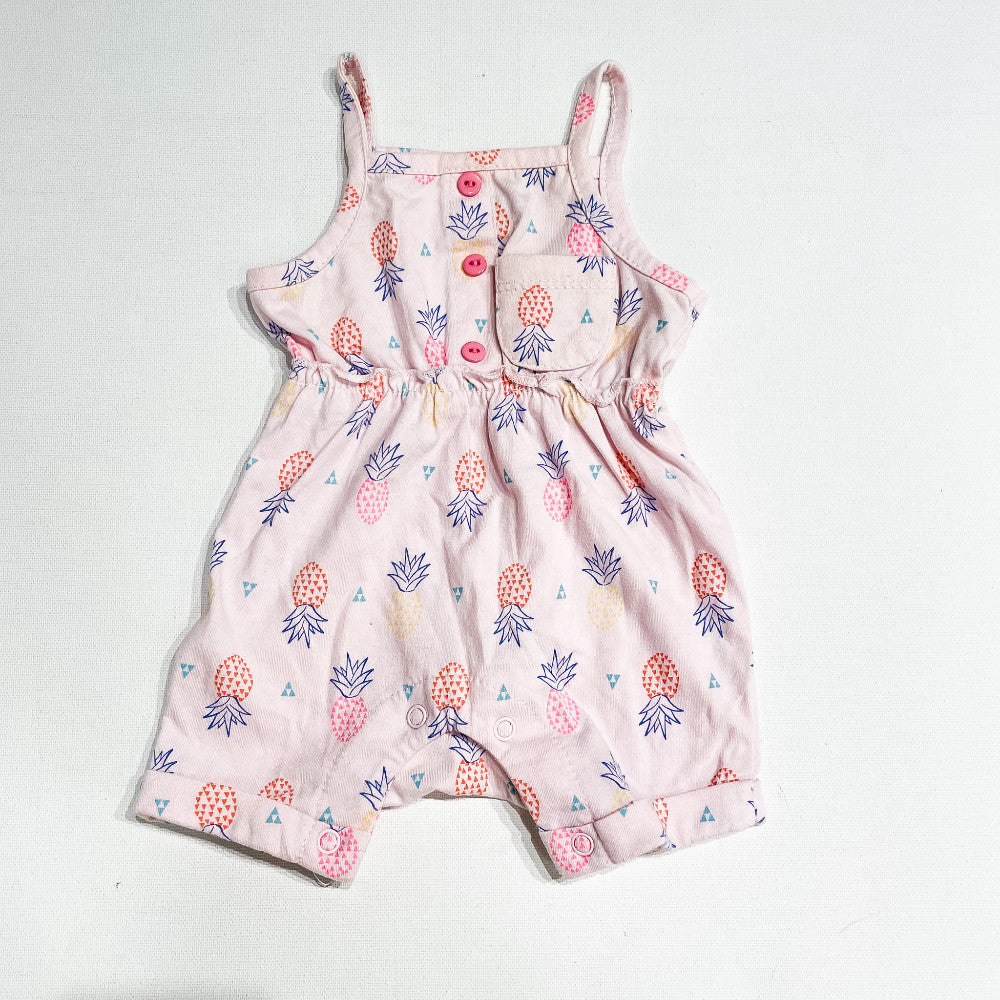 Monkey Romper 0-3M|234797