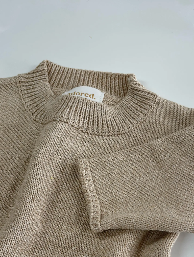 Adored - Charlie Knit Top French Vanilla|68920