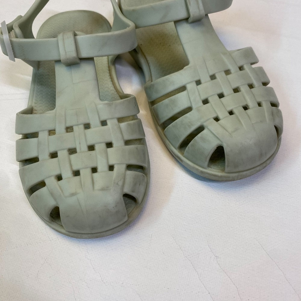 Green Sandals 7C|137912
