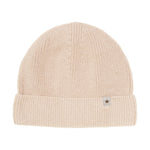Huttelihut - Beanie Wool Knit Sand Melange|165474