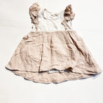 Greige Dress 6-9M|180103