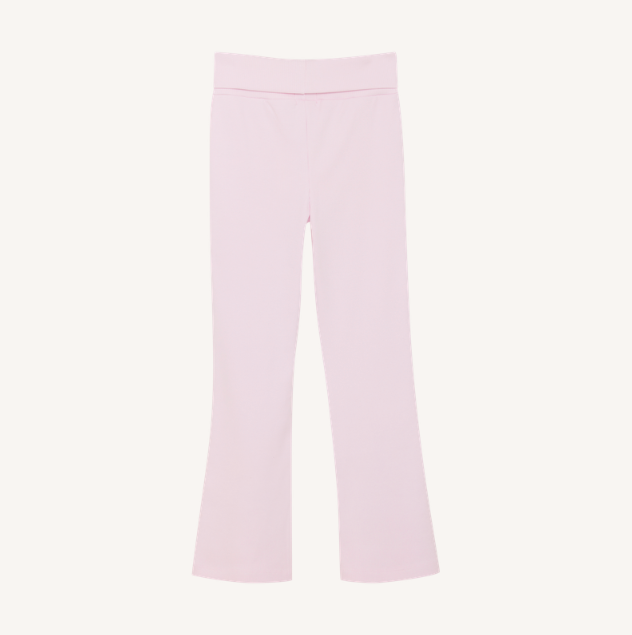 Creamie - Rib Pants Rose Pink|194008