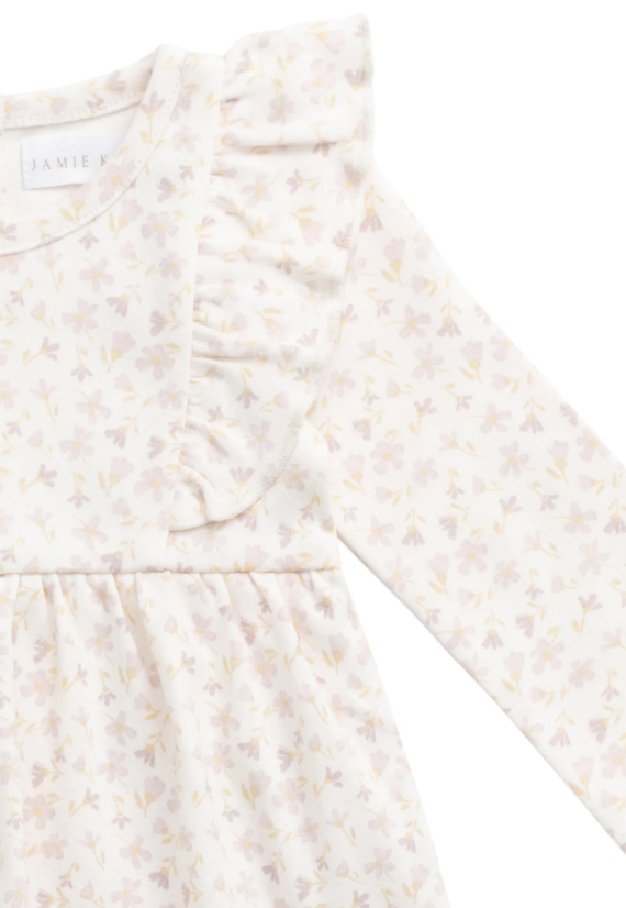 Jamie Kay - Organic Cotton Vivienne Playsuit Aries Mauve|176581