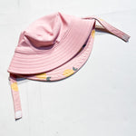Rise Little Earthling Sun Hat Pink 3-6M|175878