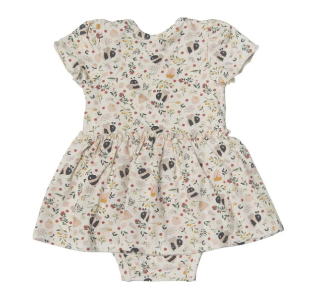 Loulou Lollipop - Bodysuit Dress - Bumble Bees|136176