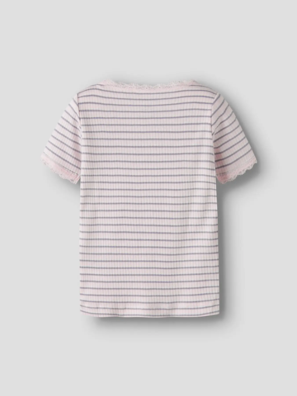 Name It - Lace Stripe Top|216273