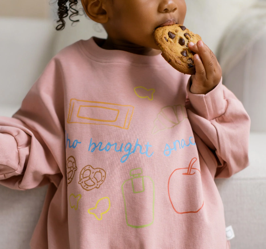 Roobear - Snacks Crewneck Pink|173349