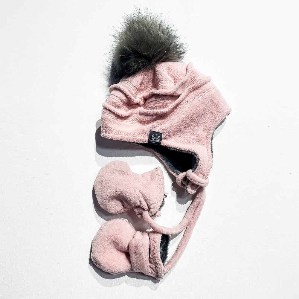 Cali Kids Hat & Mitts 9-18M|227057