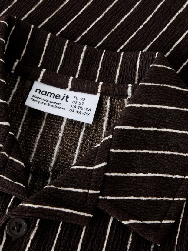 Name It - Pinstripe Button Up|213874