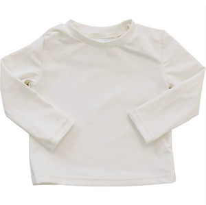 Mebie Baby - Cream Long Sleeve Rash Guard|205072