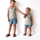 Little Bipsy - Girl's Chambray Short|103973