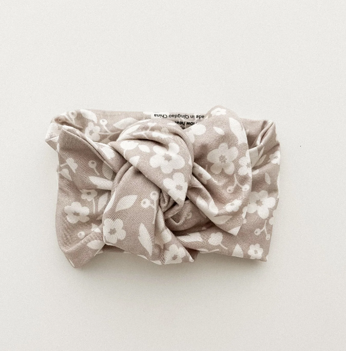 Luca Elle - Biscotti Beige BAMBOO HEAD-WRAP|119837